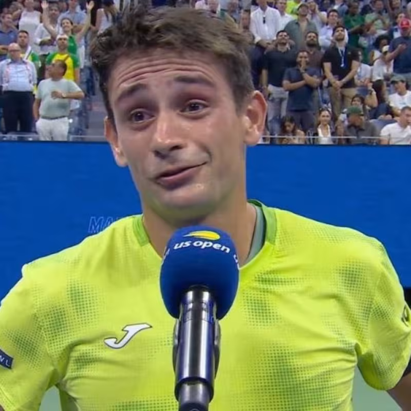 Navone, dopo aver firmato la sua maggiore impresa: “Djokovic è il GOAT e l'ho battuto agli US Open”. Fonte: ATP