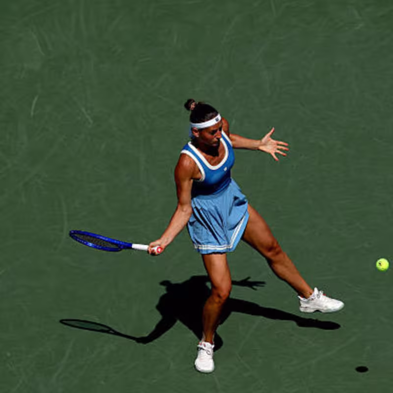 Marta Kostyuk analiza el cansancio del circuito WTA en Toronto. Foto: gettyimages