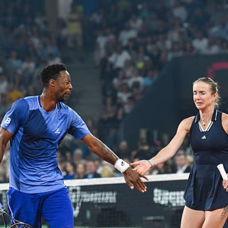 Monfils y Svitolina jugarán dobles mixtos en US Open 2026. Foto: gettyimages