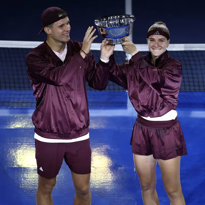 The experiment that ended with a Grand Slam title: "This is all madness." Source: Getty