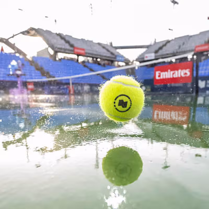 Montreal, la pioggia e una situazione tanto surreale quanto inammissibile. Foto: Gettyimages