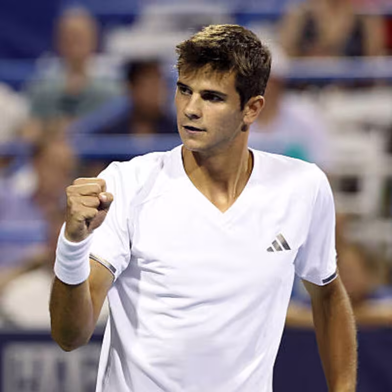 Rafael Jódar, cómo ganó a Tabilo para ser finalista en Washington. Foto: gettyimages