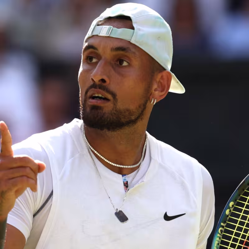Roddick se desahoga y carga durantemente contra Kyrgios: “Siempre vas a ser alguien que se declaró culpable de abusar de su novia”. Foto: Gettyimages