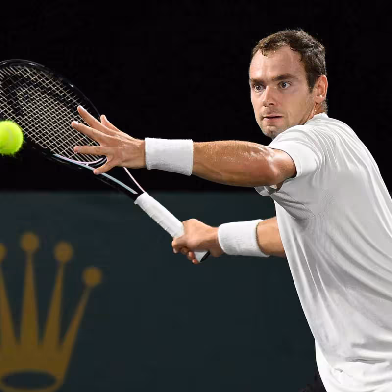 Roman Safiullin, a threat to Alcaraz at the 2026 US Open. Photo: gettyimages