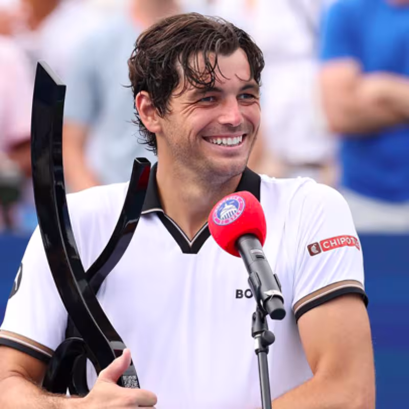 El cariñoso mensaje de Fritz a Jódar y su equipo tras ganarle la final en Wasghinton. Fuente: Getty