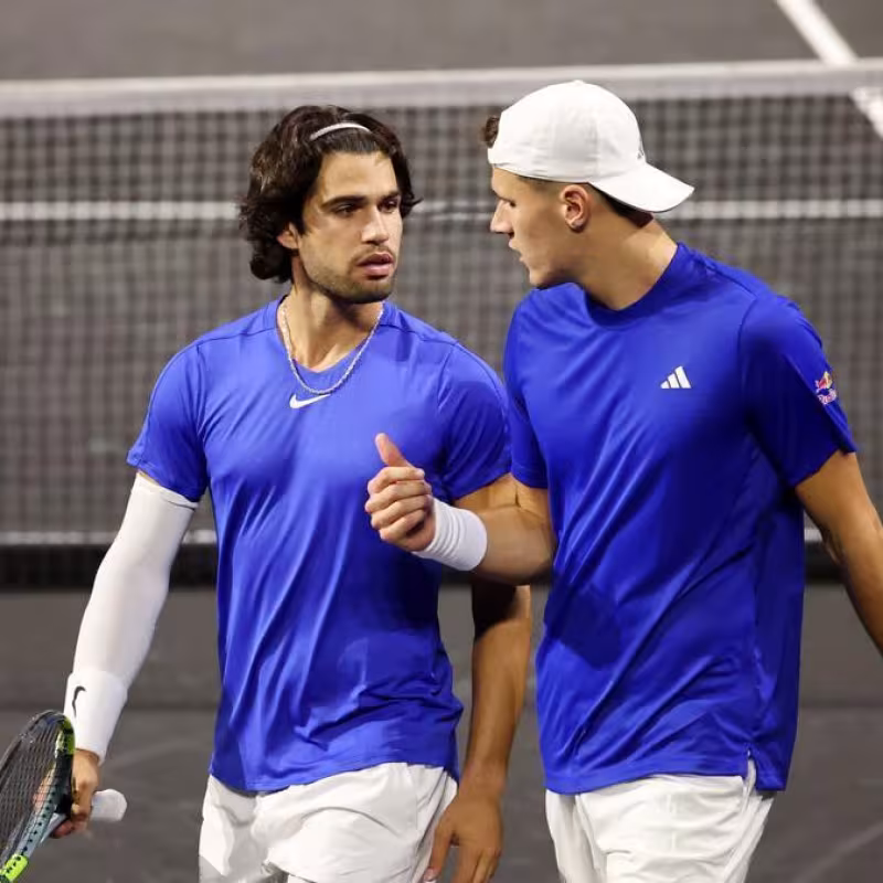 Carlos Alcaraz quiere jugar dobles. Foto: gettyimages