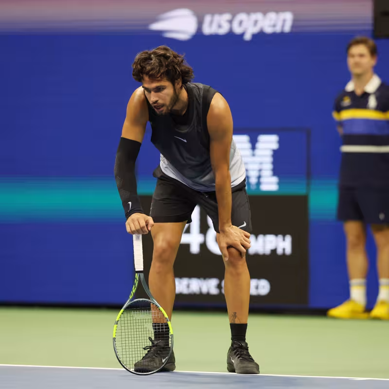 Alcaraz speaks after losing to Shelton. Photo: gettyimages
