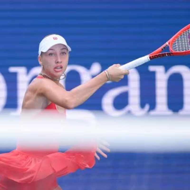 Anastasia Potapova se moque d'Anisimova. Photo : gettyimages