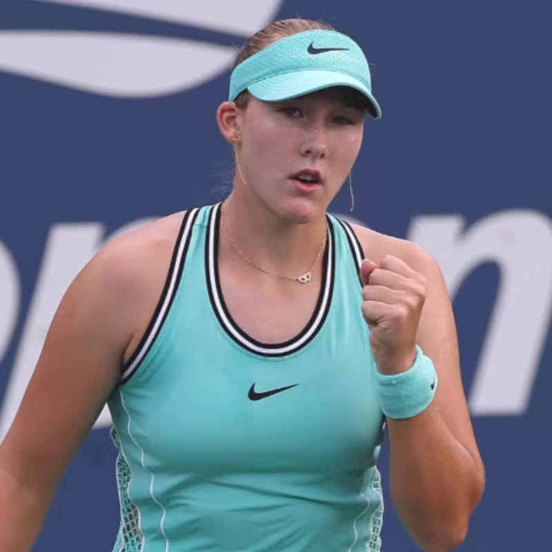 Andreeva: “I am more at ease because I am no longer so demanding of myself.” Photo: Getty Images