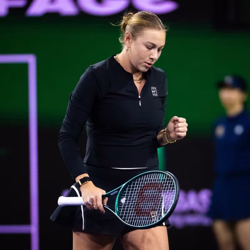 Anisimova dice addio alla stagione. Fonte: Getty Images.