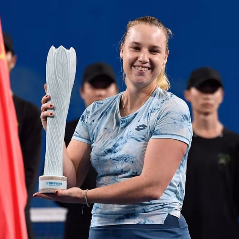 Anna Blinkova, la última rusa del circuito femenino en cambiar de nacionalidad: ahora es francesada. Fuente: Getty