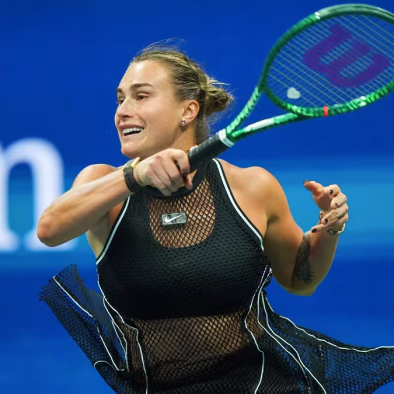 Sabalenka gets used to the 'noise' of New York: “I’ve accepted that they will cheer against me.” Source: Getty