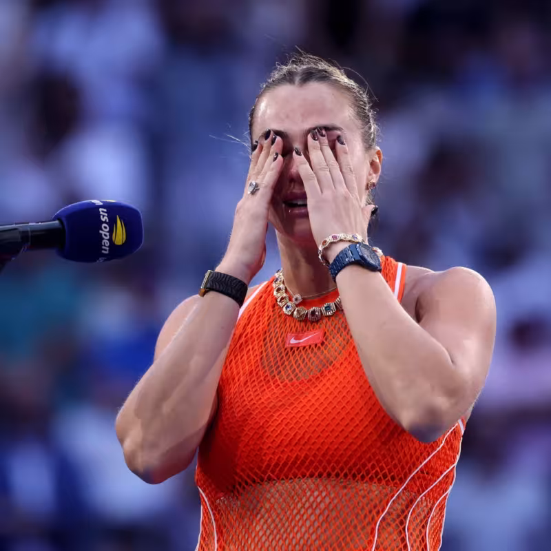 Sabalenka désigne Rybakina comme sa grande menace : “Si elle continue à jouer comme ça, je suis dans le pétrin”. Source : Getty