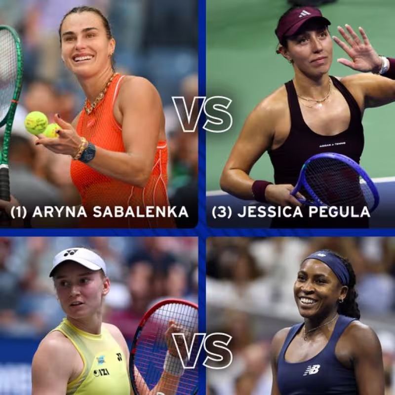The Big Four of the WTA ranking meets in the semifinals 51 years later. Source: Getty
