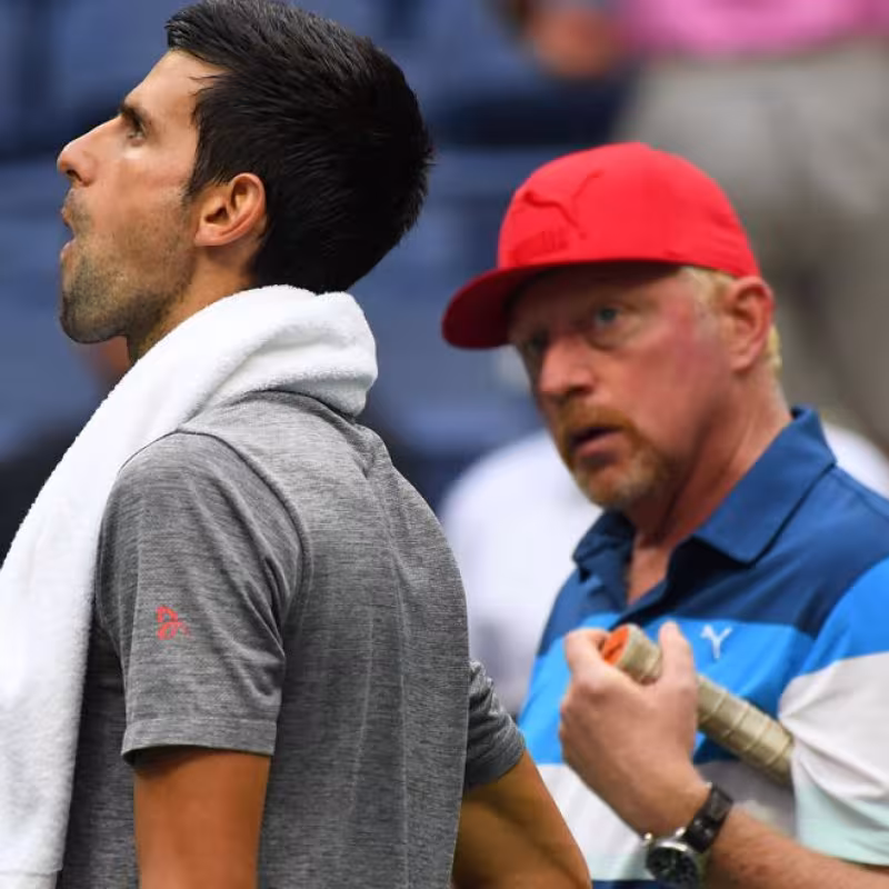 Boris Becker ve señales preocupantes en Djokovic: “Así no puede continuar”. Fuente: Getty