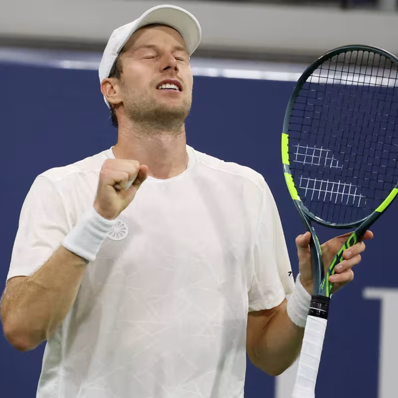 Botic Van de Zandschulp, revelación en el US Open. Foto: gettyimages