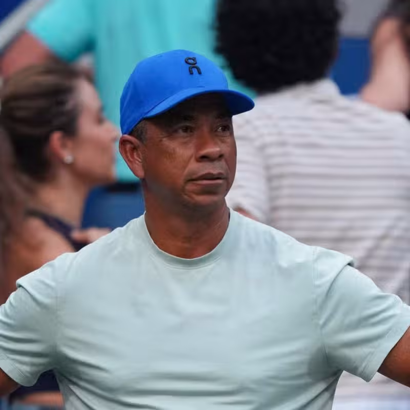 Bryan Shelton si lamenta di Zverev agli US Open. Foto: gettyimages