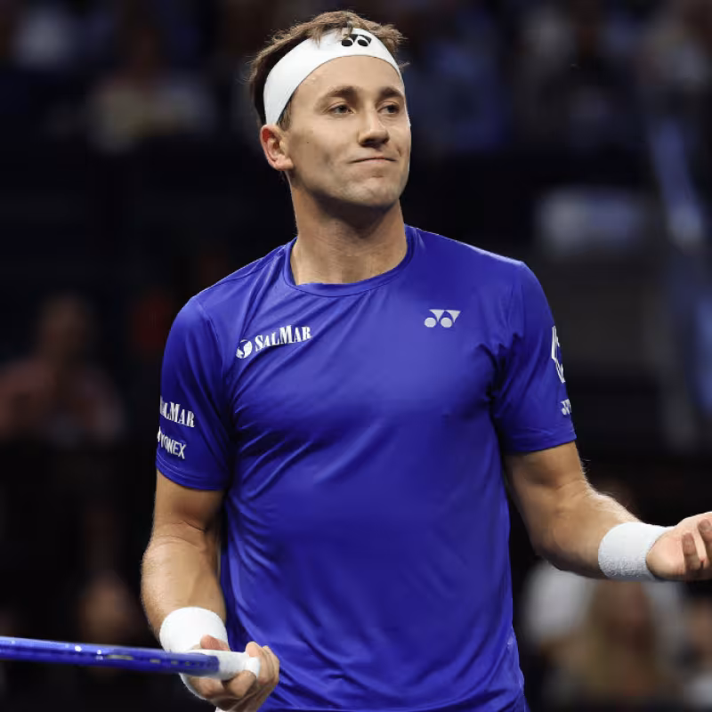 Casper Ruud, pression des tennismen. Photo : gettyimages