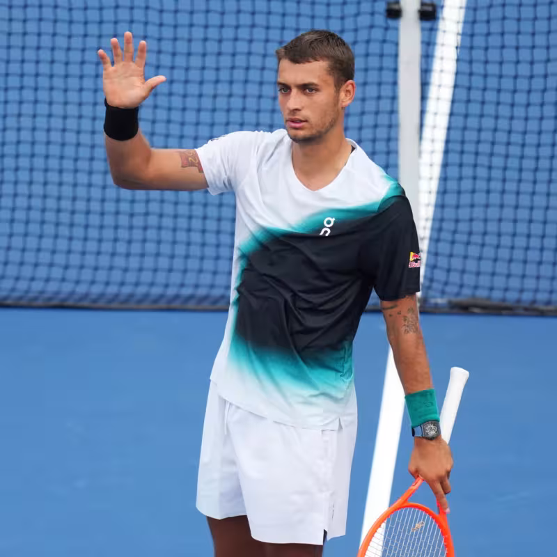 Flavio Cobolli stuns with Blockx. Photo: gettyimages