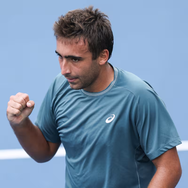 Dani Mérida se merienda a Rublev y ya está entre los 32 mejores del US Open. Fuente: Getty