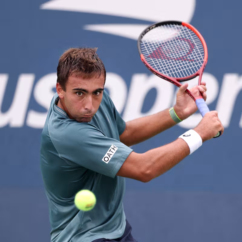Dani Mérida loses at the 2026 US Open. Photo: gettyimages