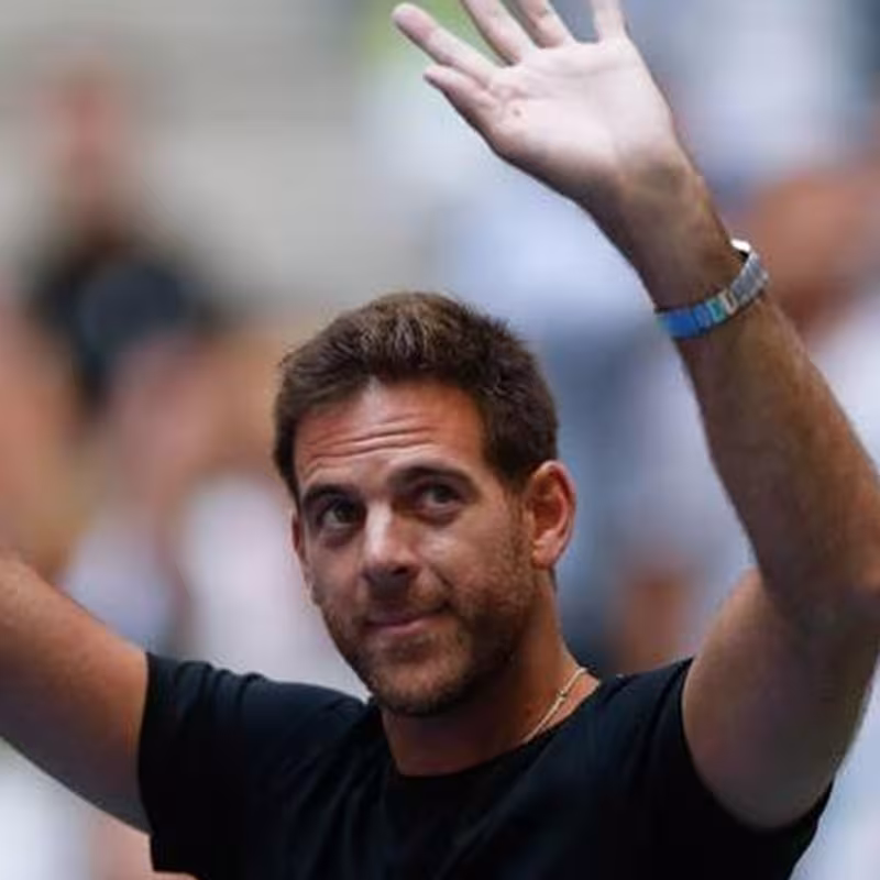 Del Potro on Sinner and Alcaraz. Photo: Getty
