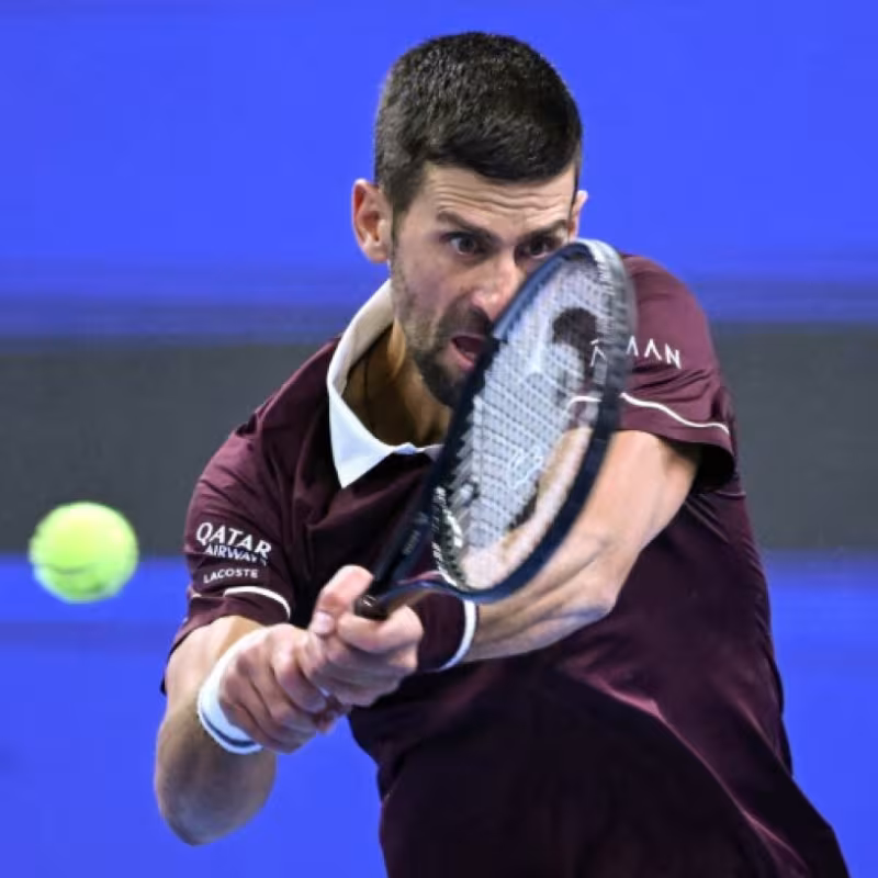 Djokovic y un golpe clave para él.