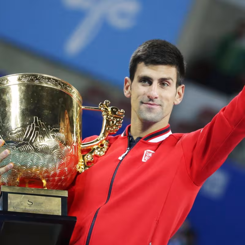Djokovic surprises everyone and announces he will play in Beijing. Photo: Getty Images