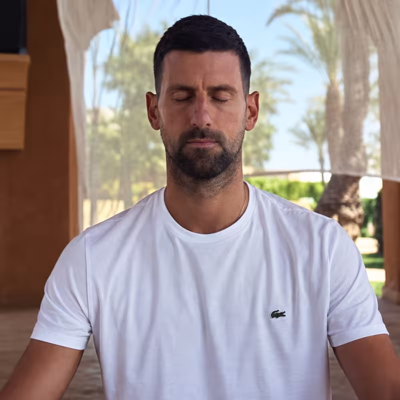 Djokovic y el método Wim Hof.