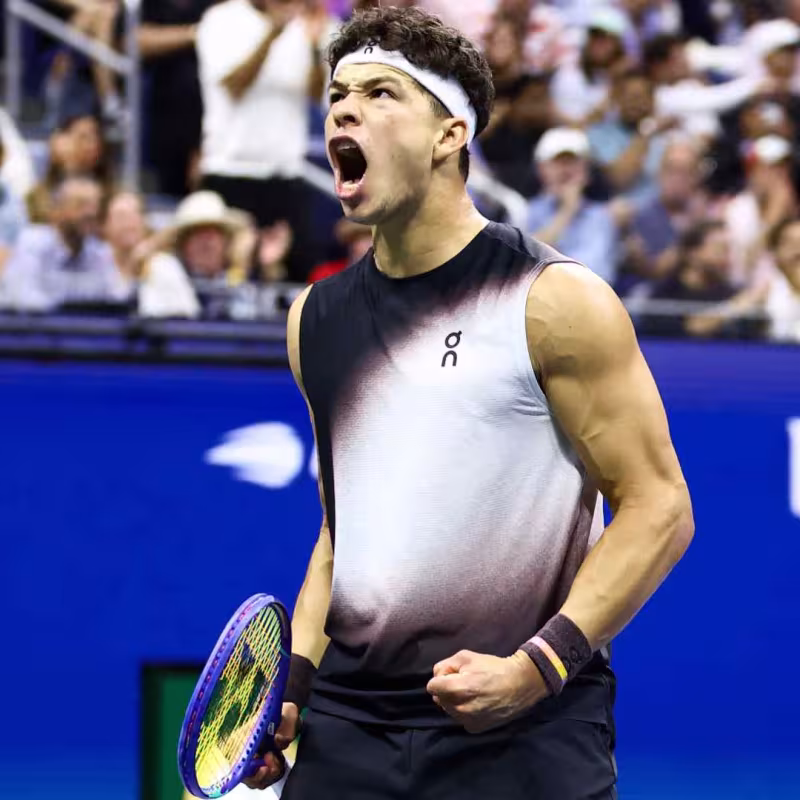 Il grande errore di Shelton nella finale degli US Open. Fonte: Getty Images.