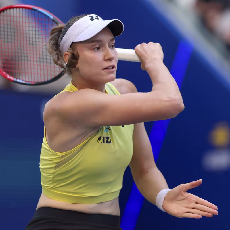 La lesión que Rybakina ocultó para ganar el US Open le deja fuera de la BJK Cup. Fuente: Getty