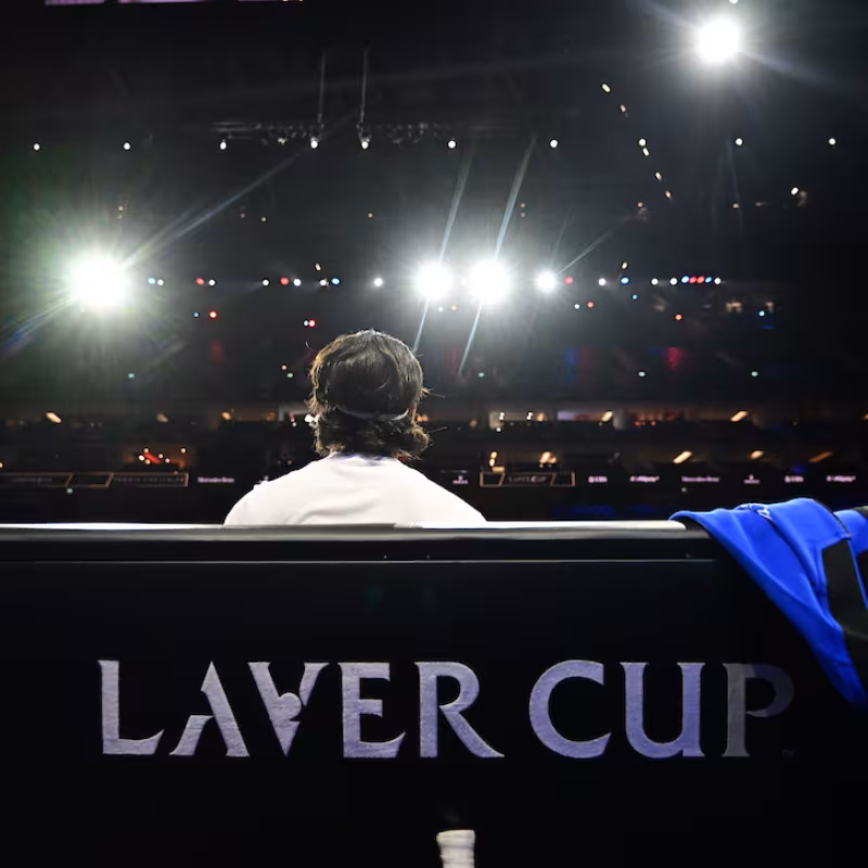 Entrenamiento de campeones en la Laver Cup. Foto: Gettyimages