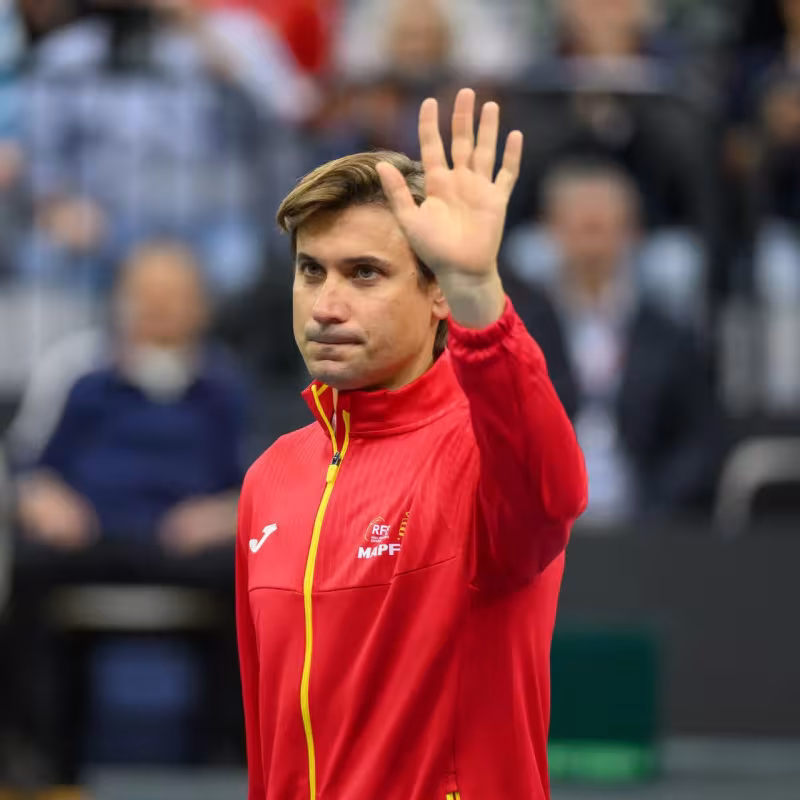 Alcaraz n'a pas refusé d'aller à la Davis au Chili. Photo : Getty