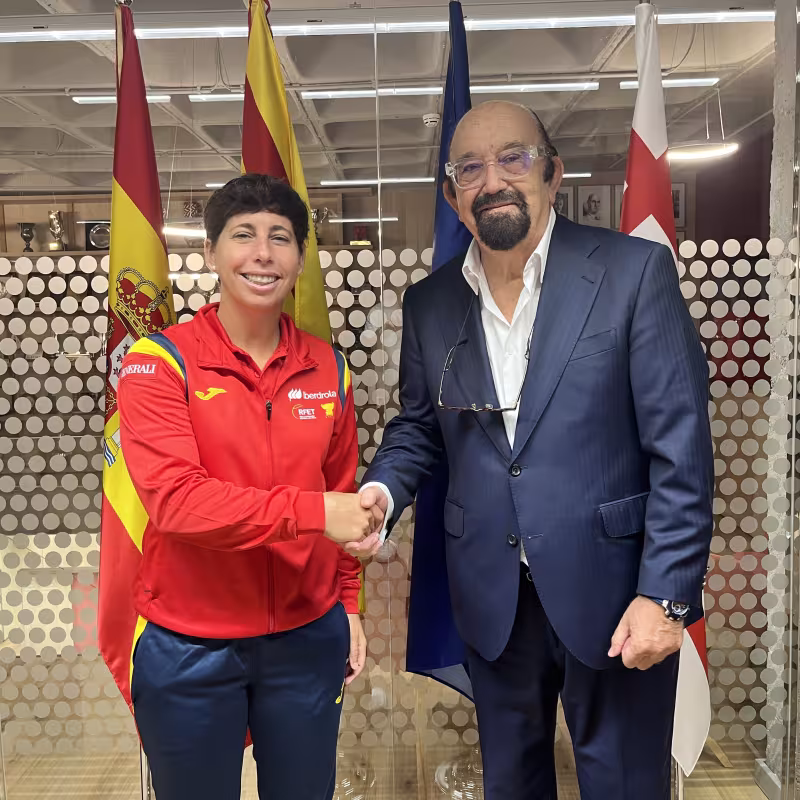 Confianza total de la RFET en Carla Suárez: capitana hasta 2029. Foto: RFET