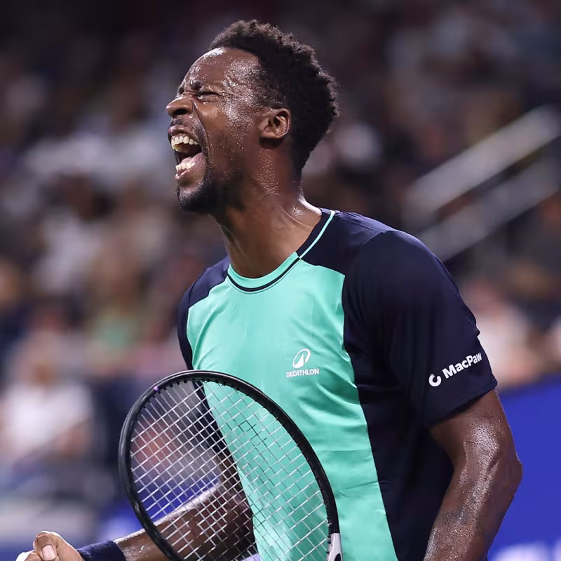 Monfils célèbre son 40e anniversaire avec une victoire prodigieuse. Source : Getty