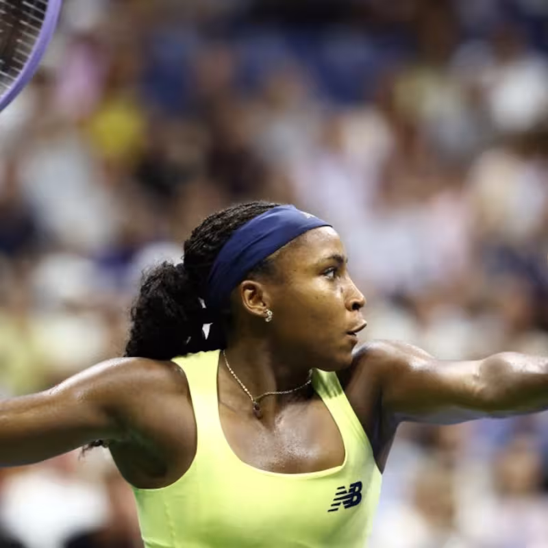 Gauff: “Entro in ogni partita pensando che posso perdere e questo mi aiuta a giocare meglio”. Foto: Gettyimages