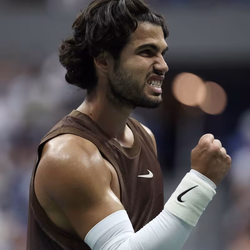 Horario y dónde ver el partido de tercera ronda de Alcaraz en el US Open 2026 contra Wu. Fuente: Getty