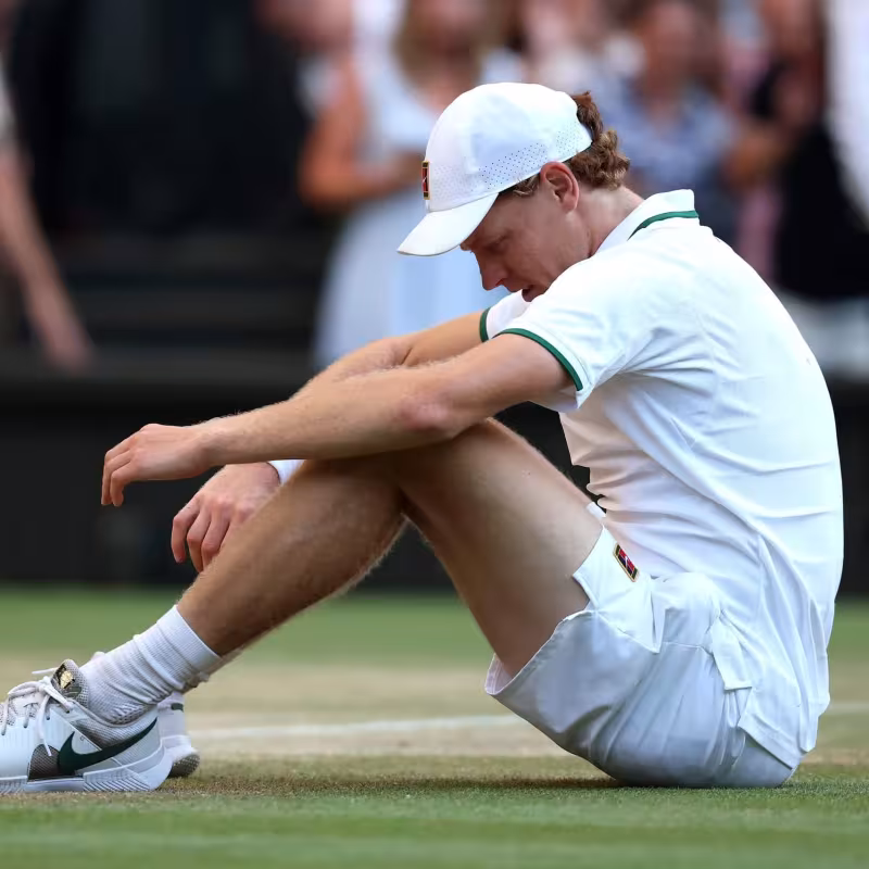 Jannik Sinner se baja de Pekín. Foto: gettyimages