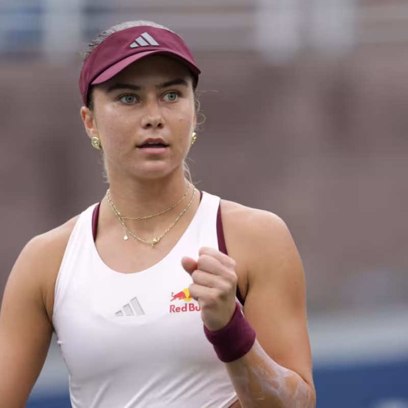 Jovic reigns in the madness: defeats Eala in a thrilling match that had everything and meets Gauff. Photo: Getty Images