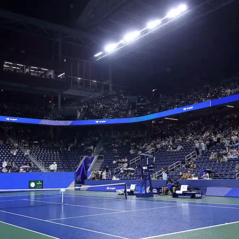 La pluie peut retarder de plusieurs heures le début de Jódar au US Open. Photo : Gettyimages