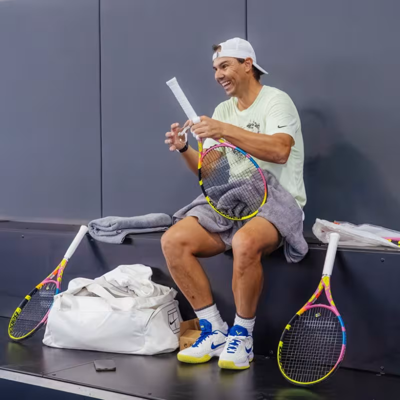 El vídeo viral de Rafa en su vuelta a los entrenos.