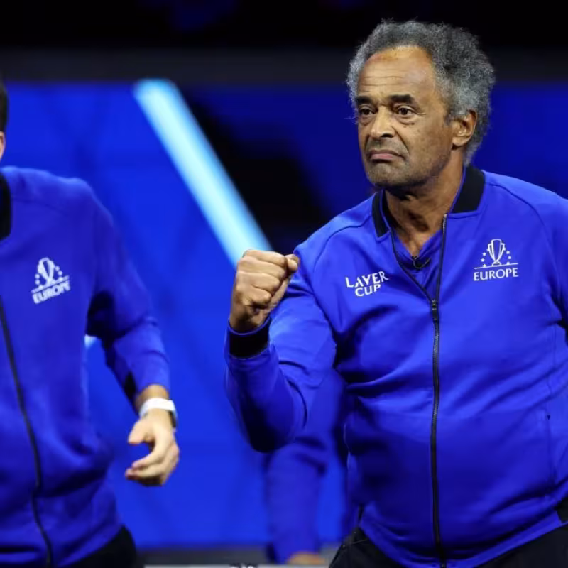 Europe celebrates the Laver Cup to the rhythm of Yannick Noah: He sings and the players follow him! Photo: Getty Images