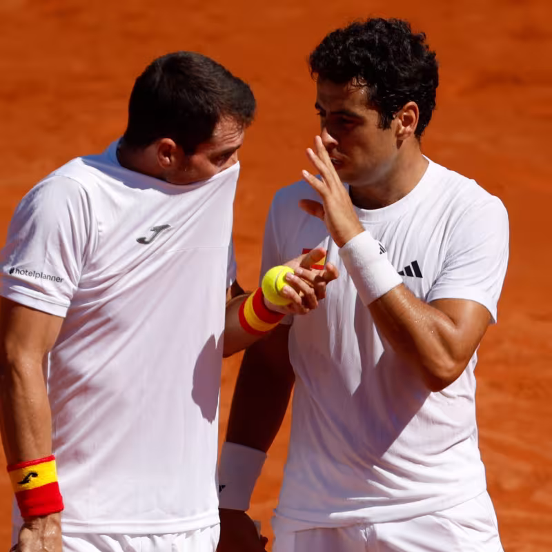 Pedro Martínez y Jaume Munar ganan en Copa Davis. Foto: gettyimages
