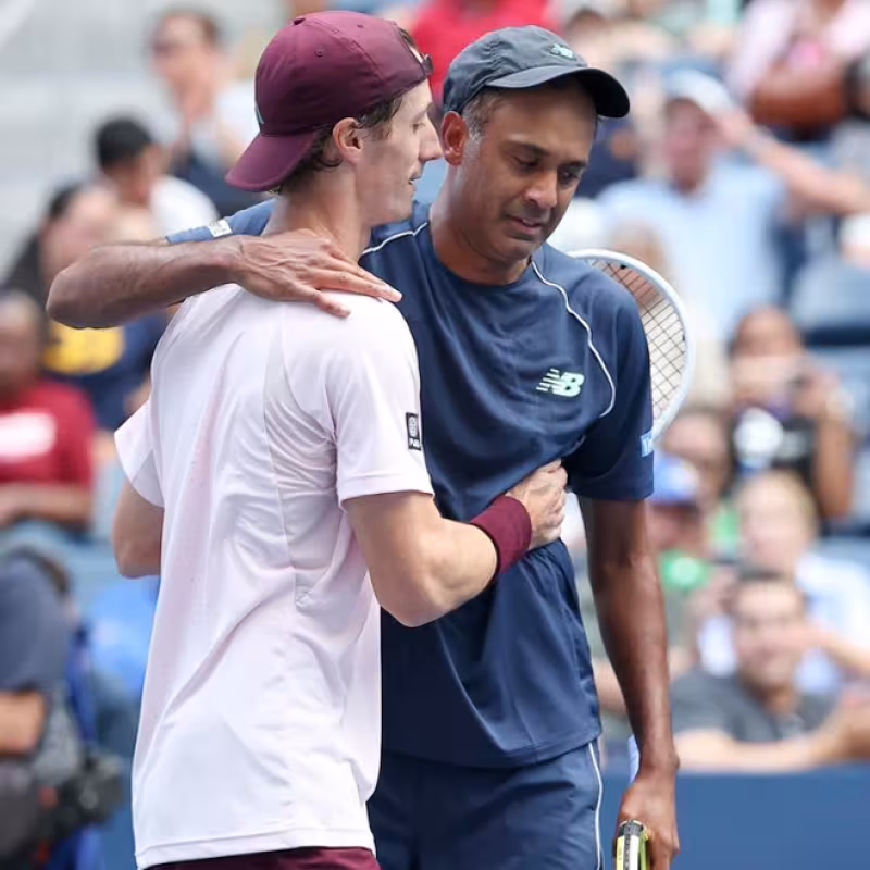 Rajeev Ram announces his professional retirement... and his partner Joe Salisbury is leaving with him. Source: Getty