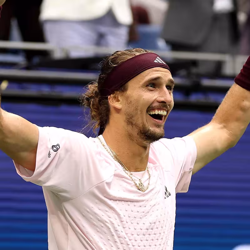 Roddick: "Zverev fue el vampiro energético de la Arthur Ashe". Fuente: Getty Images.