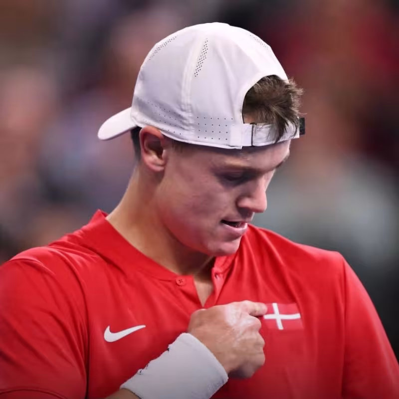 11 months later, Rune returns with a victory and faces Dimitrov. Photo: Getty Images