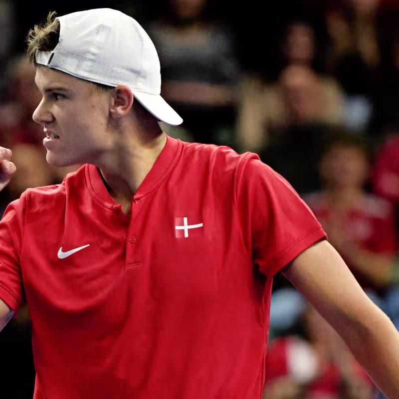 Rune: “No hemos visto jugadores tan constantes como Alcaraz, Sinner y Zverev". Foto: Gettyimages