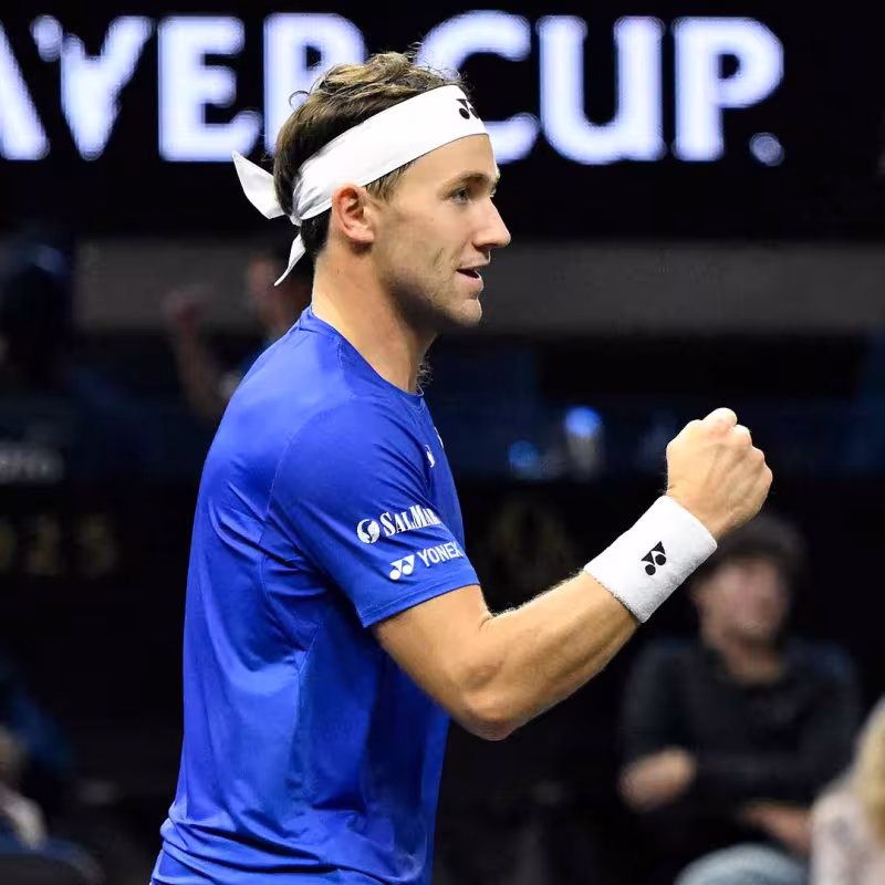 Casper Ruud, en la Laver Cup 2026. Foto: gettyimages