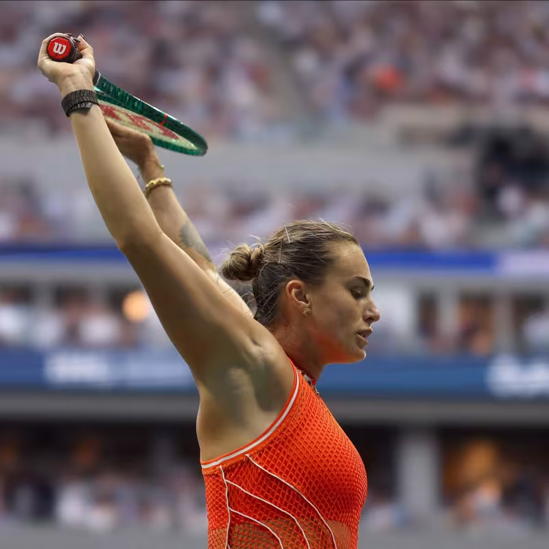 Sabalenka, brutally criticized for her behavior.