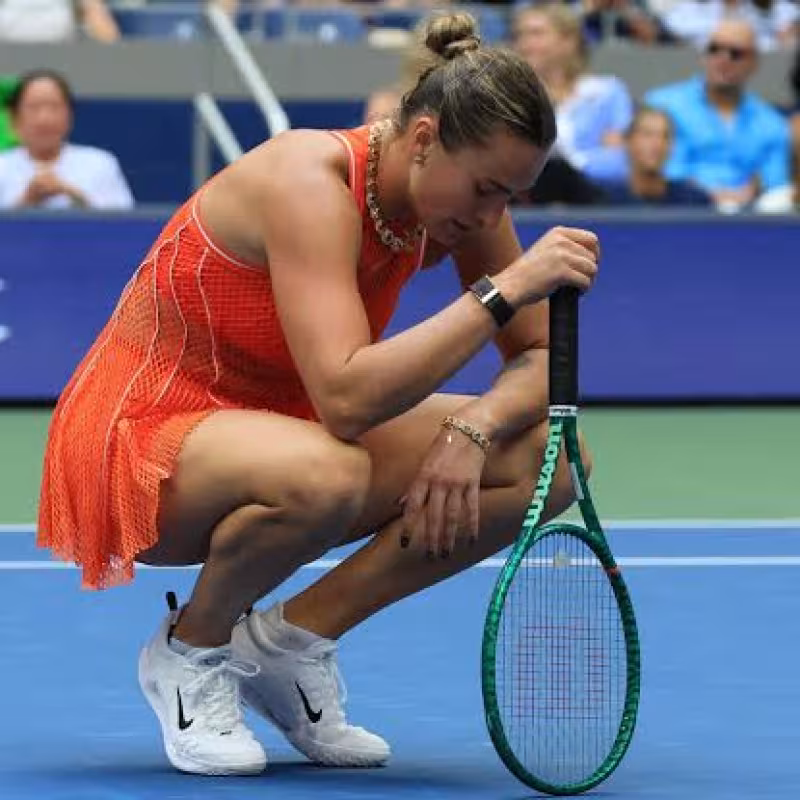 Aryna Sabalenka, fined at US Open 2026. Photo: Getty Images